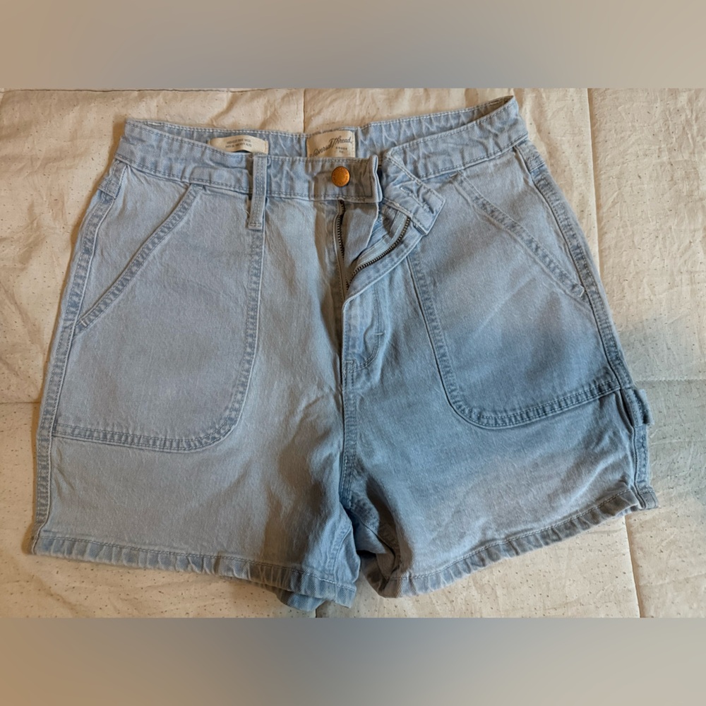 Universal Thread High Waist Light Blue Shorts